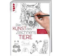 frechverlag Die Kunst des Zeichnens - Tiere: Die große Zeichenschule: pr (Relié)