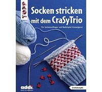 Frechverlag Socken stricken mit dem CraSyTrio (kreativ.kompakt.): Für So (Relié)