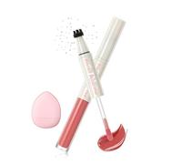 Freckle Blush Pen, 2 in 1 Fard Joue Rouge Classique & Caramel Freckle Stamp Crayon, Imperméable Longue Durée Waterproof, Faux Freckles Effet Naturel, Maquillage Blush Stick Crème, Cadeau pour Femme-03