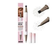 Freckle Pen, Double Ended Waterproof Pencils, 0.79x0.59x5.71 Inch Smudge Proof Makeup with Natural Finish, Beauty Tool with Long Lasting Effect, Cosmetic Design, Home Accessories for Girls Women Wife