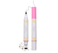 Freckles Pen, Makeup Dot Pen, Waterproof Eyeliner, 2-in-1 Freckle Stamp, Long-Lasting Ink, Natural Look, Skin Beauty for Women Girls Gathering, 13.1cm Multicolor