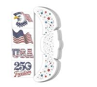 Freckles Rouge Blanc Bleu 11 Autocollants Patriotiques Drapeau Américain