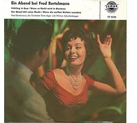 Fred Bertelmann, die Orchester Ernst Jäger und Werner Scharfenberger - Ein Abend bei Fred Bertelmann / Frühling in Rom / Wenn es Nacht wird in Montana / Der Mond hält seine Wacht / Wenn die weißen Wolken wandern / Fred Bertelmann, die Orchester Ernst Jäger und Werner Scharfenberger / Bildhülle / Tempo # EP 4039