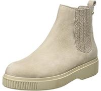 Fred de la Bretoniere Femme FRS1178 Chelsea Ankle Boot Cuir Nubuck, Light Grey, 42 EU