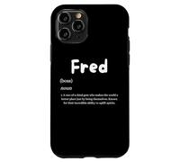 Fred Definition Personalized Name Custom Costume Fredrick Coque pour iPhone 11 Pro