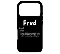 Fred Definition Personalized Name Custom Costume Fredrick Coque pour iPhone 17 Pro