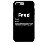 Fred Definition Personalized Name Custom Costume Fredrick Coque pour iPhone 7 Plus/8 Plus