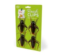 Fred Lot de 4 clips pour sac à dos Marron