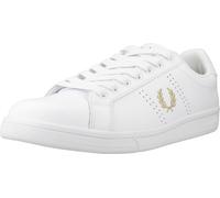 Baskets - FRED PERRY - FP B721 Cuir - Blanc - Homme - Lacets