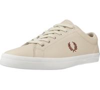 Fred Perry Baseline Leather Couleur Beige