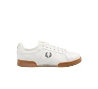 Fred Perry - Baskets Beige Caramel B722 - Homme - Chaussures - Blanc - Taille: 42 EU