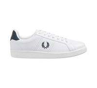 Fred Perry - Baskets en cuir à lacets - Homme - Chaussures - Blanc - Taille: 40 EU