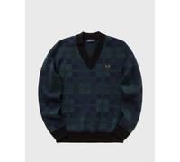 Fred Perry BLACK WATCH TARTAN JUMPER men Pullovers black taille: S