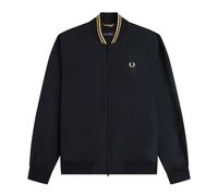 Fred Perry - Brentham Bomber Jacket - Homme - Vestes - Noir - Taille: M