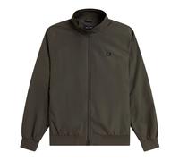 Fred Perry - Brentham Zip-through - Homme - Sweatshirts et sweats à capuche - Vert - Taille: M