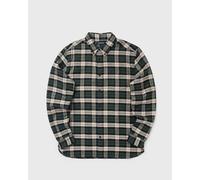 Fred Perry BRUSHED TWILL TARTAN SHIRT men Longsleeves green|beige taille: L