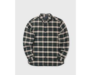 Fred Perry BRUSHED TWILL TARTAN SHIRT men Longsleeves green|beige taille: S
