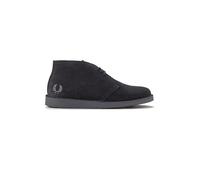 Fred Perry Chaussures en daim Hawley, Noir , 45 EU