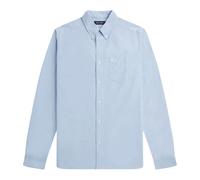 Fred Perry - Chemise à poche logo - Homme - Chemises - Bleu - Taille: XL