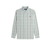 Fred Perry Chemise marron / menthe / vert pastel, Taille XL