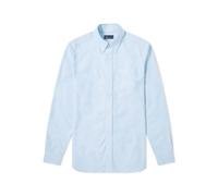 Fred Perry - Chemise Oxford Classique - Homme - Chemises - Bleu - Taille: L