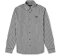 Fred Perry - Chemise Vichy Blanc Neige - Homme - Chemises - Multicolore - Taille: M