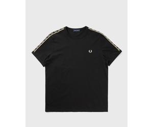 Fred Perry CONTRAST TAPE RINGER T-SHIRT men Shortsleeves black taille: M