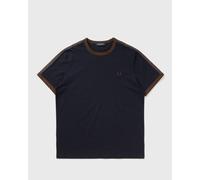 Fred Perry CONTRAST TAPE RINGER T-SHIRT men Shortsleeves blue taille: L