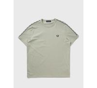Fred Perry CONTRAST TAPE RINGER T-SHIRT men Shortsleeves green taille: M