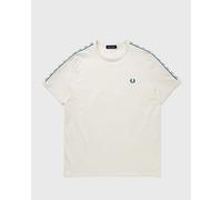 Fred Perry CONTRAST TAPE RINGER T-SHIRT men Shortsleeves white taille: M