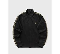 Fred Perry CONTRAST TAPE TRACK JACKET men Track Jackets black taille: L