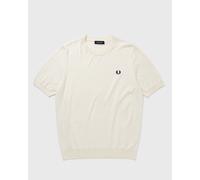 Fred Perry COTTON KNITTED T-SHIRT men Shortsleeves white taille: M