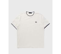 Fred Perry CREPE PIQUE T-SHIRT men Shortsleeves beige taille: L
