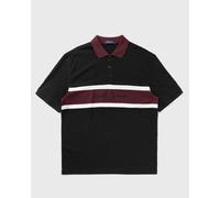 Fred Perry EMBROIDERED PANEL POLO SHIRT men Polos black taille: S