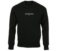 Sweatshirt Fred Perry Embroidered Sweatshirt Black S