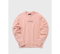 Fred Perry EMBROIDERED SWEATSHIRT men Sweatshirts pink taille: L