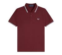 Fred Perry - FP Twin Tipped Shirt - Homme - Tops - Rouge - Taille: 3XS