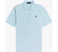 Fred Perry Fred Perry Blue Plain Polo Shirt Blue EU 38 (UK 10)