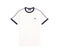 Fred Perry - Fren Ferry T-Shirt - Homme - Tops - Blanc - Taille: L