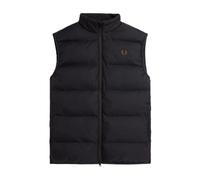 Fred Perry - Gilet isolé noir - Homme - Vestes - Noir - Taille: XL