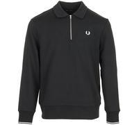 Fred Perry Half Zip Collared Sweatshirt