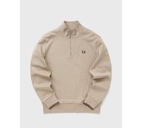 Fred Perry HALF ZIP SWEATSHIRT men Half-Zips beige taille: L