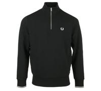 Fred Perry Sweat Half Zip 102 Black S
