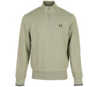 Fred Perry Half Zip Sweatshirt, Sweat-Shirt Homme - L