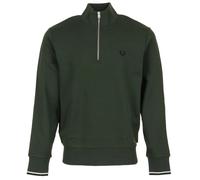 Fred Perry Half Zip Sweatshirt, Sweat-Shirt Homme - S
