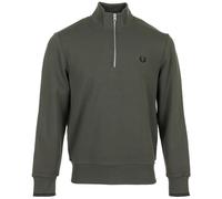 Fred Perry Half Zip Sweatshirt, Sweat-Shirt Homme - XL