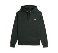 Fred Perry, Homme, Sweatshirts et sweats à capuche, Vert, Taille: 2XL Tipped Hooded SweaT-shirt