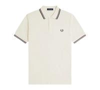 Fred Perry, Homme, Tops, Beige, Taille: M M3600 Twin Tipped Polo