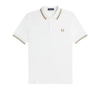 Fred Perry, Homme, Tops, Blanc, Taille: XL Polo Classique M3600