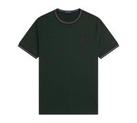 Fred Perry, Homme, Tops, Vert, Taille: 2XL Twin Tipped T-Shirt